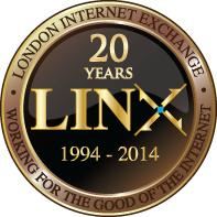 LINX 20th Anniversary Logo